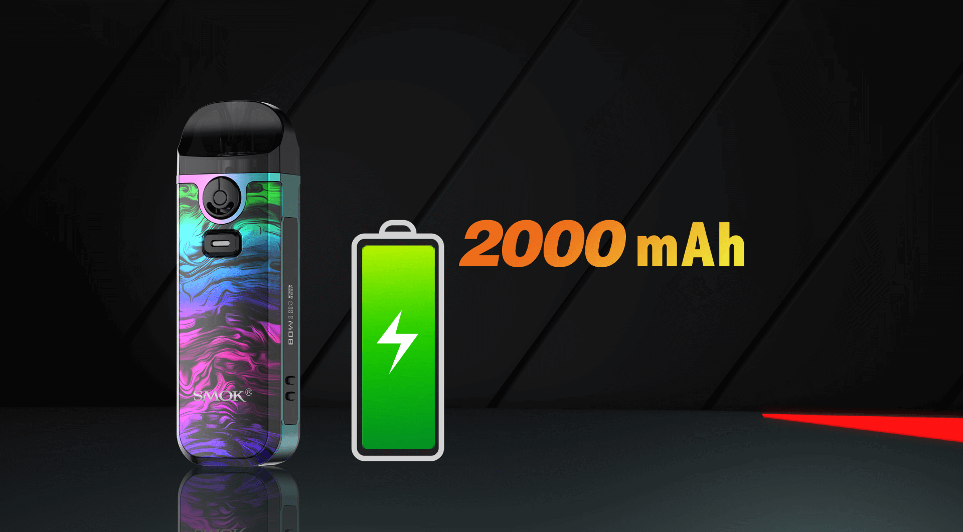 smok nord 4 battery